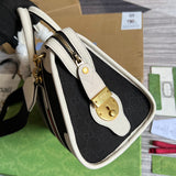 Top view of sleek modern women's handbag – women's premium purse