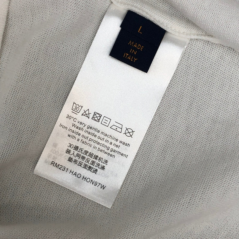 Flat lay presentation of Louis Vuitton cotton t-shirt with tailored silhouette