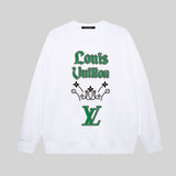 Front view of Louis Vuitton luxury clothing with streetwear-inspired cut