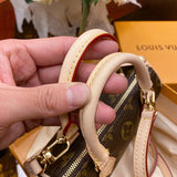 Back view of chic sleek women's handbag – women's statement bag
