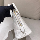 Close-up detail of sleek bag design