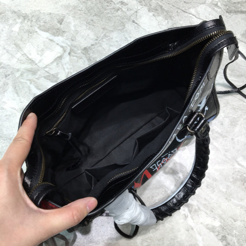 Sophisticated Vegan Leather Handbag - Understated Luxury Look | Women's Premium Handbag #963 - alternate angle view (image 8) of designer-inspired handbag
