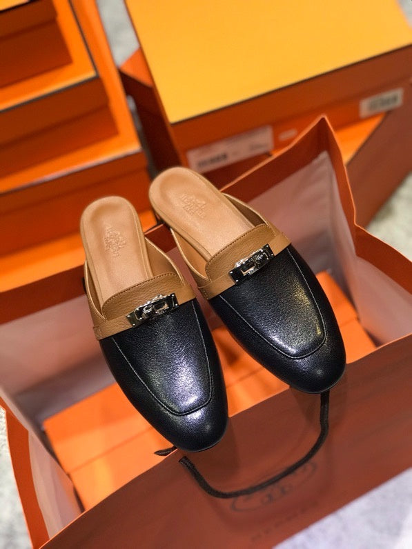 Hermes shoes Style 380 - angled studio shot