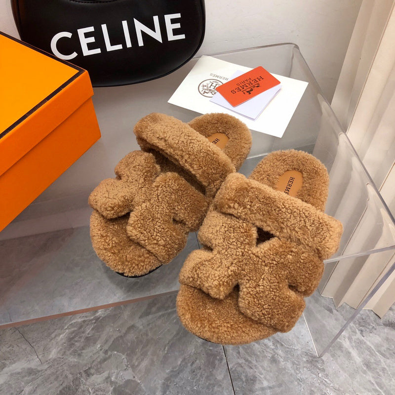 Hermes shoes Style 266 - front view, luxury comfort fit (alternate angle)
