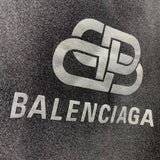 Close-up of Balenciaga designer clothing craftsmanship