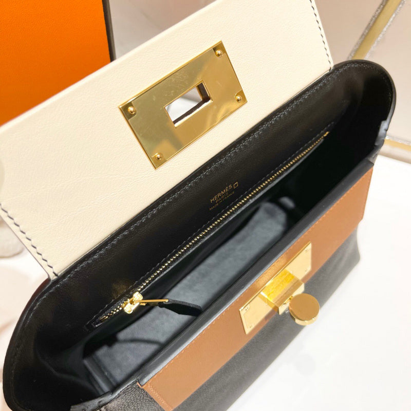 Close-up detail of effortless bag design