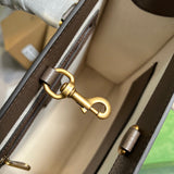 Classic handbag styled for everyday wear
