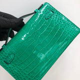 Close-up detail of smart bag design