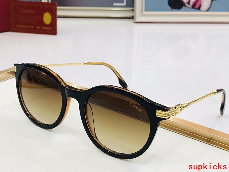 Full view of Cartier unisex sunglasses