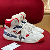 Gucci classic monochrome luxury sneakers view 10 low-top design