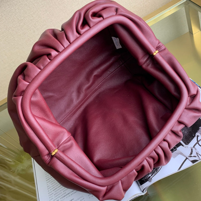 Modern Premium PU Leather Handbag - Sleek Minimalist Lines | Women's Designer-Inspired Purse #1734 - side angle view (image 2) of designer-inspired handbag