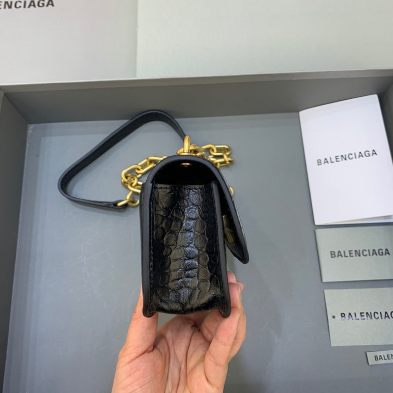 Contemporary Vegan Leather Handbag - Statement Silhouette | Women's Fashion Handbag #409 - back view (image 4) of designer-inspired handbag