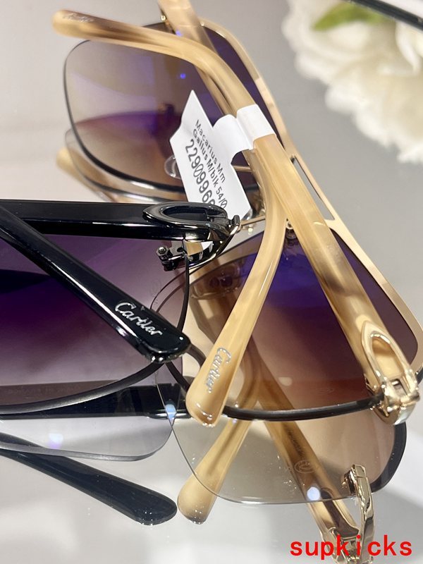 Lifestyle view of Cartier unisex sunglasses