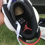 Nike fresh white-and-black luxury sneakers view 10 breathable knit upper