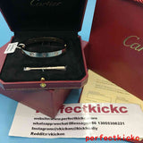 Front view of Cartier unisex jewelry piece