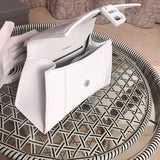 Top view of premium refined women's handbag – women's statement bag