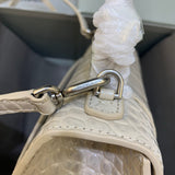 Modern Premium PU Leather Handbag - Polished Finish | Women's Premium Handbag #544 - styled full view (image 7) of designer-inspired handbag