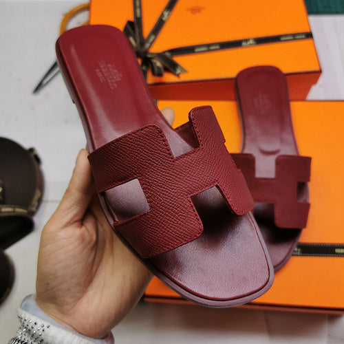 Hermes sandals Style 026 - styled lifestyle view