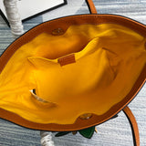 Interior view of statement polished women's handbag – women's statement bag