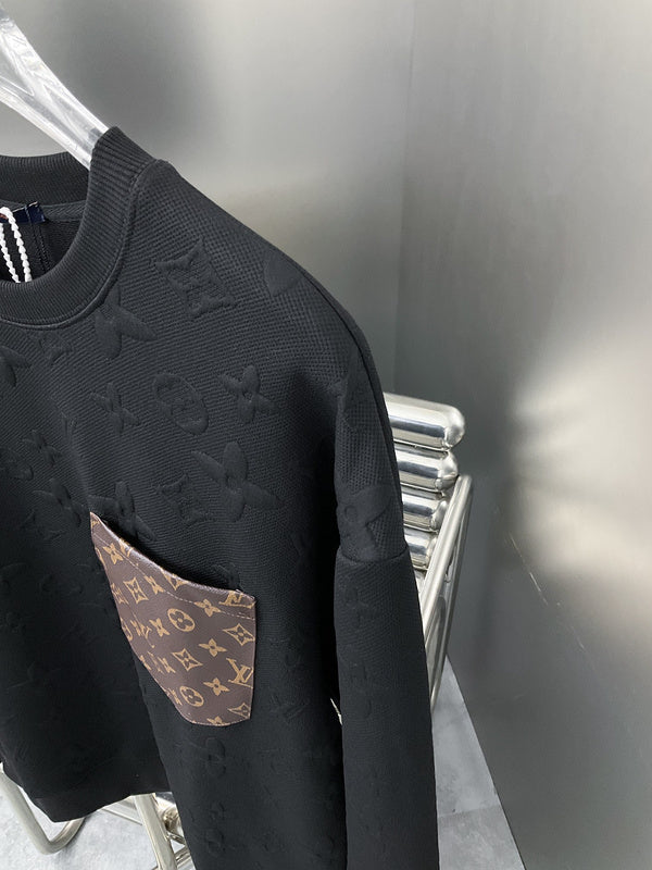 Full styled look of Louis Vuitton luxury clothing with runway-inspired design