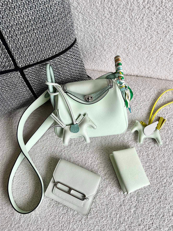  clean-lined shoulder bag styled with outfit