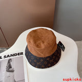 Close-up detail view of Louis Vuitton unisex cap