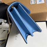 Top view of sleek structured women's handbag – women's statement bag