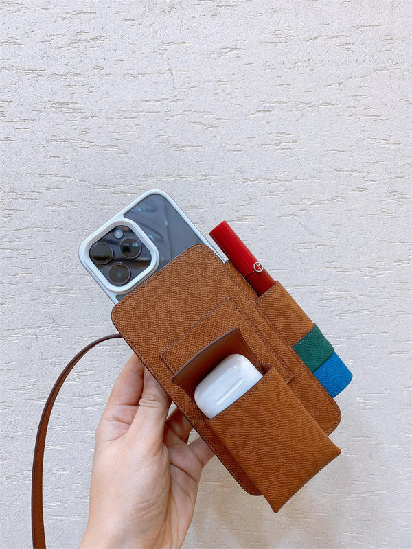 Side view of balanced structured handbag