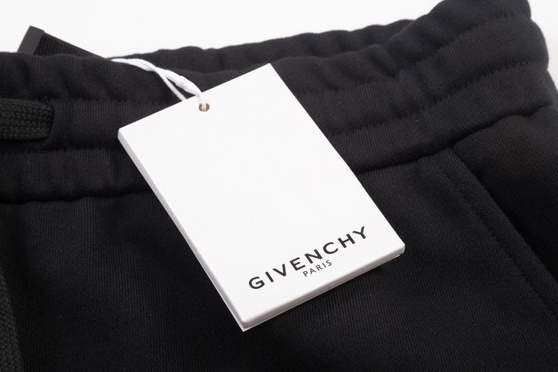 Side profile of Givenchy luxury clothing with tailored silhouette