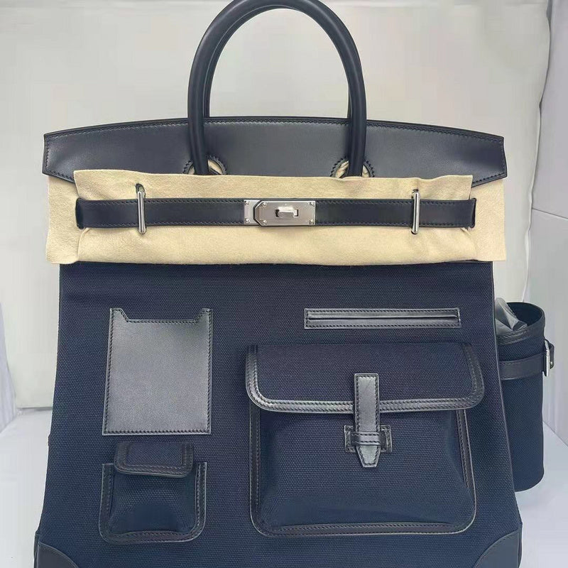 Close-up detail of minimalist bag design