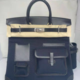 Close-up detail of minimalist bag design