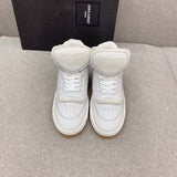 Saint Laurent luxury shoes detail shot