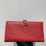 Side view of contemporary structured handbag