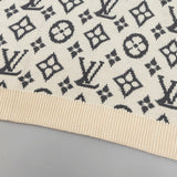 Back view of Louis Vuitton luxury clothing with contemporary cut