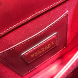 Contemporary Faux Leather Handbag - Refined Silhouette | Women's Luxury Handbag #1764 - back view (image 4) of designer-inspired handbag
