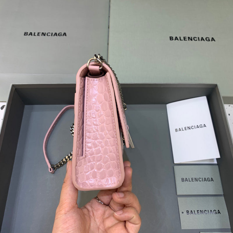 Bold Faux Leather Handbag - Refined Silhouette | Women's Everyday Carry Handbag #460 - back view (image 4) of designer-inspired handbag