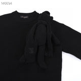 Full styled look of Louis Vuitton luxury clothing with relaxed-fit cut