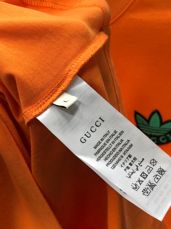 Side profile of Gucci luxury clothing with runway-inspired design