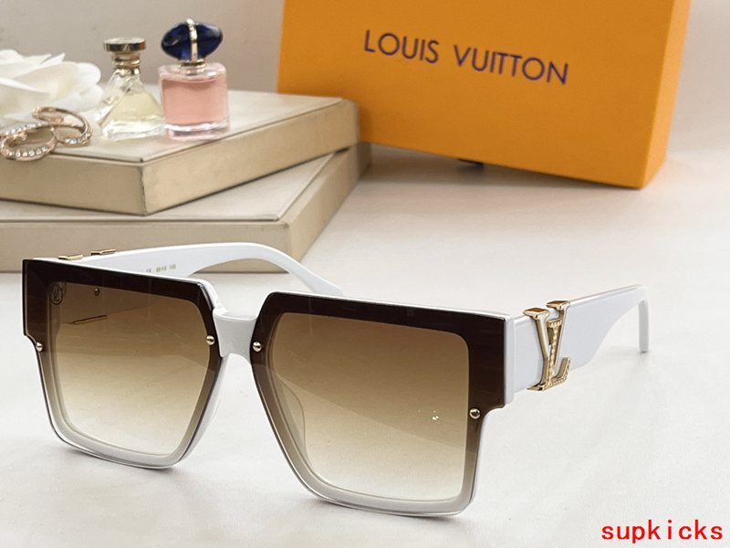 Full view of Louis Vuitton unisex sunglasses