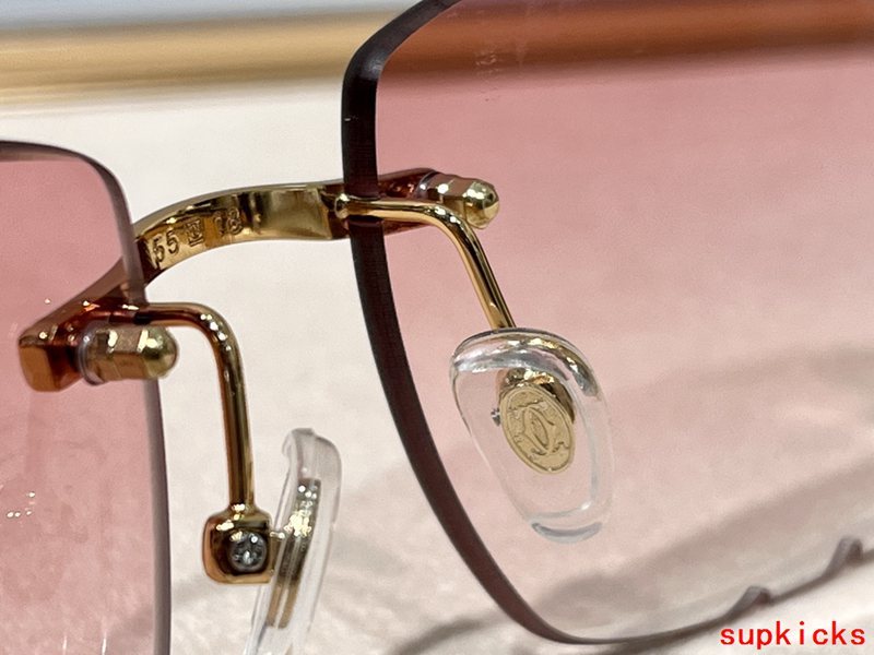 Full view of Cartier unisex sunglasses