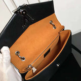Back view of everyday-luxe structured women's handbag – women's statement bag