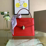 Statement Vegan Leather Handbag - Sleek Minimalist Lines | Women's Everyday Carry Handbag #1697 - product detail shot (image 10) of designer-inspired handbag