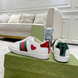 Gucci tonal black luxury sneakers view 7 padded collar comfort
