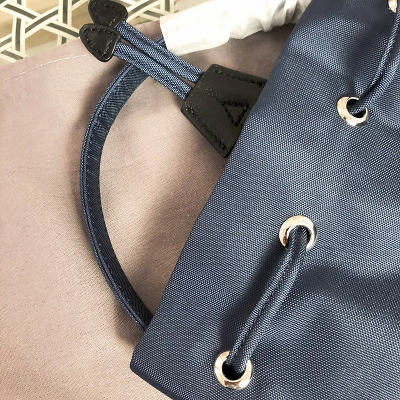 Back view of statement sleek women's handbag – women's statement bag