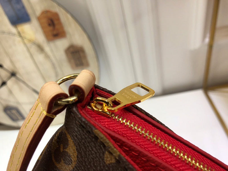 Back view of polished elevated women's handbag – women's designer-style accessory