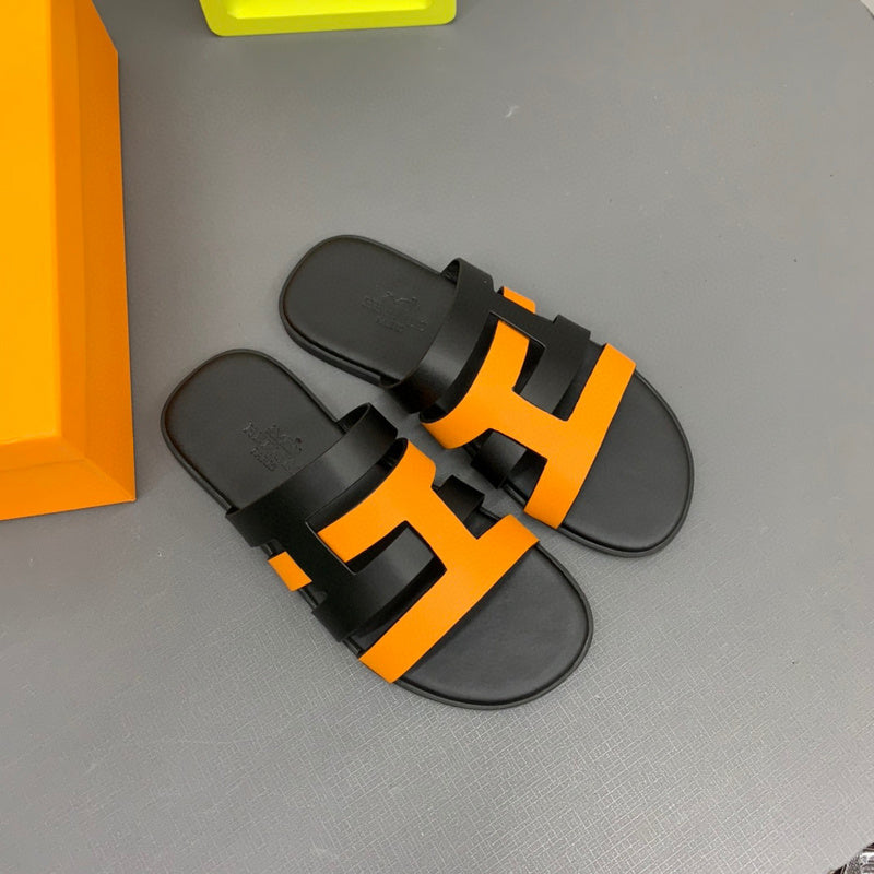 Hermes shoes Style 002 - logo and branding close-up
