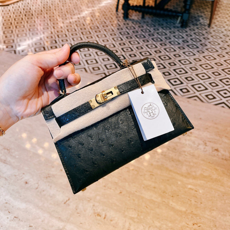 Interior view of considered premium bag