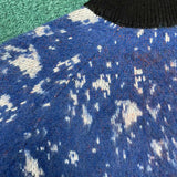 Close-up detail shot of Louis Vuitton luxury clothing with streetwear-inspired cut