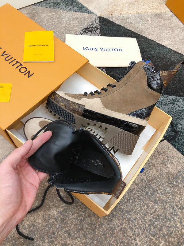 Louis Vuitton luxury shoes angled view — premium authentic designer style