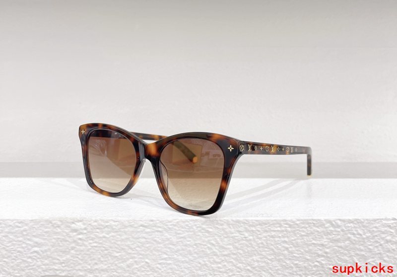 Lifestyle view of Louis Vuitton unisex sunglasses